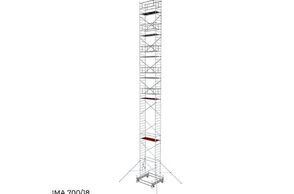 Фото алюминиевая вышка megal вма 700/18 на сайте www.kiit.ru в интернет-каталоге КИИТ ☎ +7(800) 707-07-45 Изображение №2