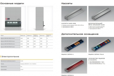 Автоматизированный склад ДиКом-Карусель 2450-525 H7000 37 кассет. Изображение №8