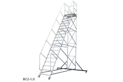 Вышка-стремянка на колесах Megal ВС2-5,0. Изображение №1