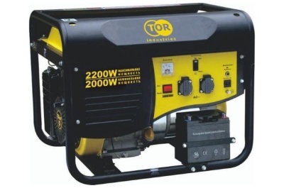 Бензогенератор TOR TR2500E 2,0КВТ. Изображение №1