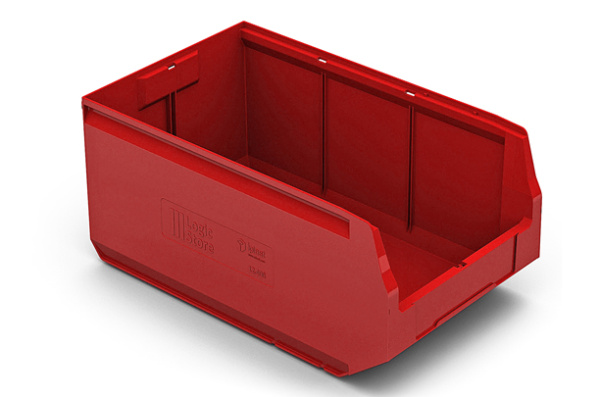 Фото ящик iplast 12.405 500х225х150 мм, красный на сайте www.kiit.ru в интернет-каталоге КИИТ ☎ +7(800) 707-07-45