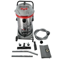 EVOline WAD 3100 — мощный пылесос с баком 100 л | Турбина LongLife, металлические замки, широкий комплект насадок