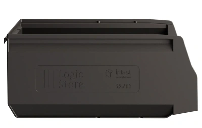 Ящик Iplast 12.403.1 350х225х150 мм, черный. Изображение №1