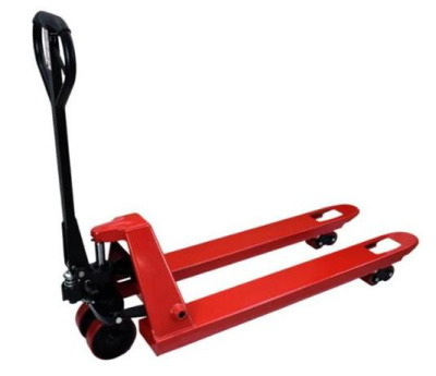 Тележка гидравлическая 3000 кг 1150 мм полиуретановые колеса REM AC. Изображение №1