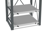 Фото стеллаж с выкатными платформами диком вт-03 на сайте www.kiit.ru в интернет-каталоге КИИТ ☎ +7(800) 707-07-45 Изображение №8