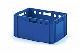 Пластиковый ящик для мяса Iplast E3 12.423 600х400х300 синий