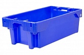 Рыбный синий ящик CRAEMER 800х450х270 конусный 40 кг/60 л с дренажными отверстиями