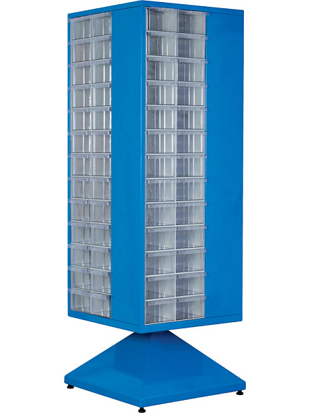 Стойка поворотная 610×610×1840 мм, объем л., арт.: MT6-K, голубой, код: 20162