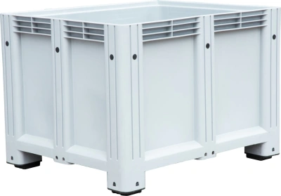 Контейнер Big Box D-Box 1210 S (850) 1200x1000x850 мм сплошной на ножках серый. Изображение №1