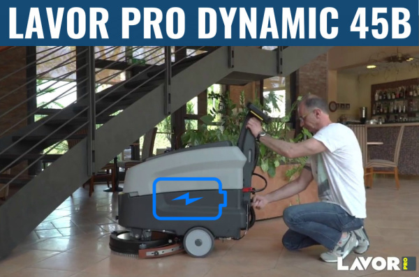 Фото поломоечная машина lavor professional dynamic 45 b на сайте www.kiit.ru в интернет-каталоге КИИТ ☎ +7(800) 707-07-45
