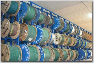 Стеллаж для катушек и бобин. Изображение №1