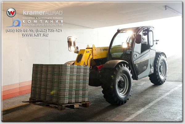 Фото телескопический погрузчик kramer 2506 на сайте www.kiit.ru в интернет-каталоге КИИТ ☎ +7(800) 707-07-45 Изображение №5
