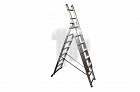 Трехсекционная алюминиевая лестница Megal 3x15