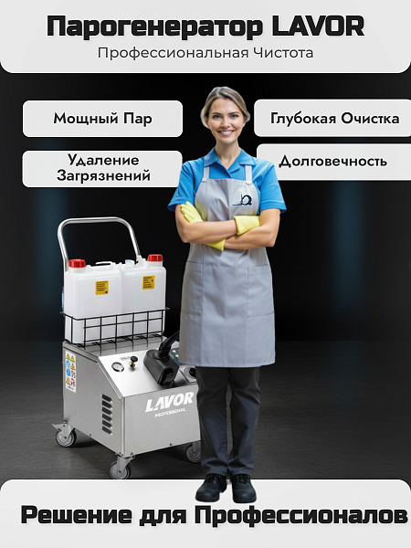 Парогенератор LAVOR Professional GV 3,3 M Plus купить в КИИТ