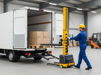 Штабелер самоподъемный с электроподъемом TOR 0,5 т 1,3 м Vango500. Изображение №3