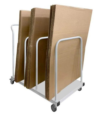 Тележка для картона GRESSON ТК (передвижная, 3 секции, до 120 кг). Изображение №5