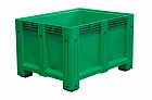 Контейнер Big Box D-Box 1210 S (760) 1200x1000x760 мм сплошной на ножках зеленый
