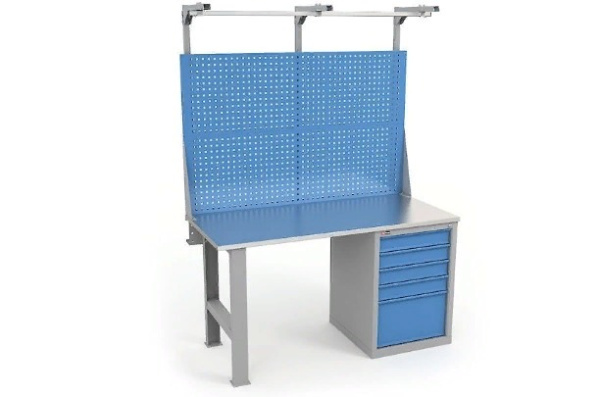 Фото верстак диком вл-150-04 с экраном вл-150-э4 на сайте www.kiit.ru в интернет-каталоге КИИТ ☎ +7(800) 707-07-45