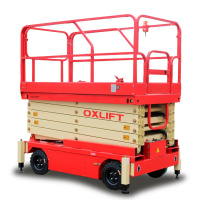 Фото ножничный подъемник qx-050-070 oxlift 500 кг 7 м на сайте www.kiit.ru в интернет-каталоге КИИТ ☎ +7(800) 707-07-45