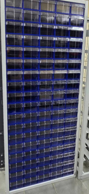 Шкаф металлический Стелла-техник С-2-90М на 90 коробов С-2-90М. Изображение №6