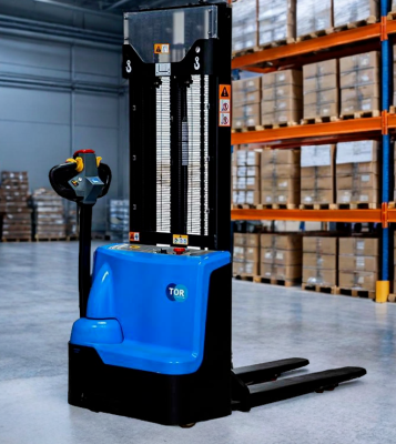 Самоходный штабелер TOR WS15H-2500SC 24/71 В/Ач 1,5 т 2,5 м. Изображение №1