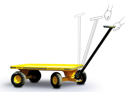Ручная тележка Walzmatic 1000L. Изображение №5