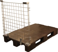 Фото контейнер сетчатый оцинкованный кмб 1200х800х1030мм  на сайте www.kiit.ru в интернет-каталоге КИИТ ☎ +7(800) 707-07-45 Изображение №7