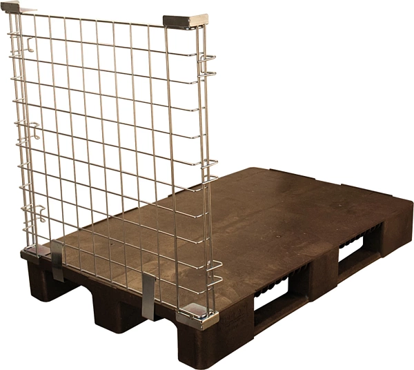 Фото контейнер сетчатый оцинкованный кмб 1200х800х1030мм  на сайте www.kiit.ru в интернет-каталоге КИИТ ☎ +7(800) 707-07-45 Изображение №7