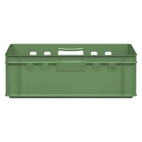 Фото пластиковый ящик для мяса iplast e2 12.422 600х400х200 зеленый на сайте www.kiit.ru в интернет-каталоге КИИТ ☎ +7(800) 707-07-45 Изображение №3