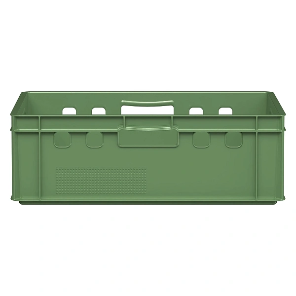 Фото пластиковый ящик для мяса iplast e2 12.422 600х400х200 зеленый на сайте www.kiit.ru в интернет-каталоге КИИТ ☎ +7(800) 707-07-45 Изображение №3