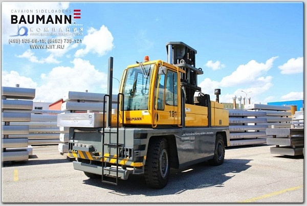 Фото боковой погрузчик baumann gs 300 на сайте www.kiit.ru в интернет-каталоге КИИТ ☎ +7(800) 707-07-45 Изображение №2