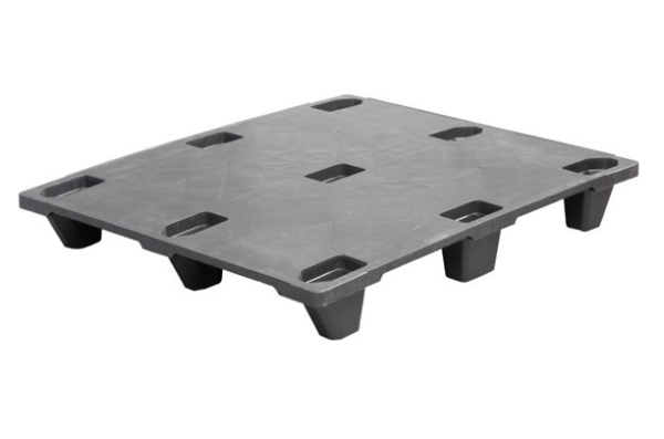 Фото пластиковый поддон на 9 ножках dp 1210 s (q4) 1200х1000х130 мм сплошной, черный на сайте www.kiit.ru в интернет-каталоге КИИТ ☎ +7(800) 707-07-45