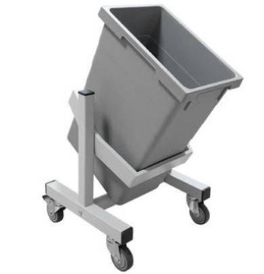 Подкатная подставка под контейнер GRESSON ПДК (35 л, на колесах, регулировка наклона). Изображение №1