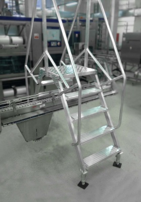 Мостик с усиленным ограждением Megal МПА-У-0,5х0,6х1,1-2. Изображение №2