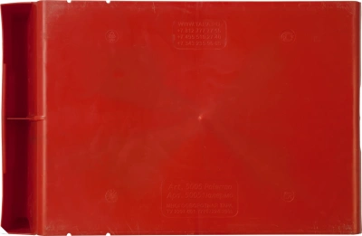 Ящик сплошной 500×310×200 мм, объем 31 л. красный. Изображение №7