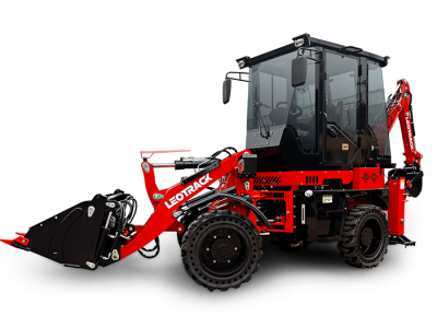 Экскаватор-погрузчик LEOTRACK BL35 (шарнирно-сочлененная рама, полный привод 4WD, 1600 кг). Изображение №11