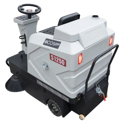 Компактная промышленная подметальная машина Xgroup S1250 (1200 мм, 7500 м²/ч, бункер 80 л). Изображение №8