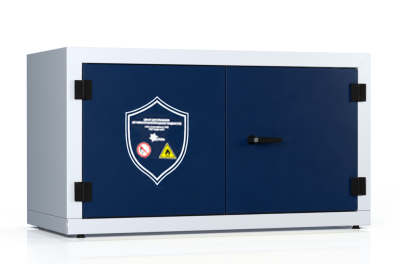 Огнестойкий шкаф DION 1100 для хранения литий-ионных АКБ (огнестойкость 120 мин, 106 л, 615х1100х575 мм). Изображение №1