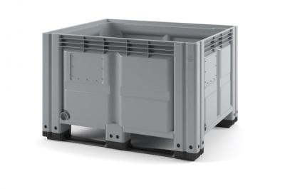 Контейнер iBox на полозьях 11.603F.92.PE.C10 1200х1000x760 мм, сплошной. Изображение №1