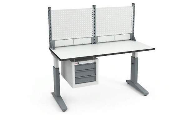 Фото стол монтажный диком ср-150-02 с экраном вс-150-э1 на сайте www.kiit.ru в интернет-каталоге КИИТ ☎ +7(800) 707-07-45