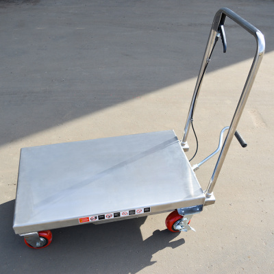 Гидравлический подъемный стол из нержавеющей стали OXLIFT OXF50-STEEL 900 мм 500 кг. Изображение №7