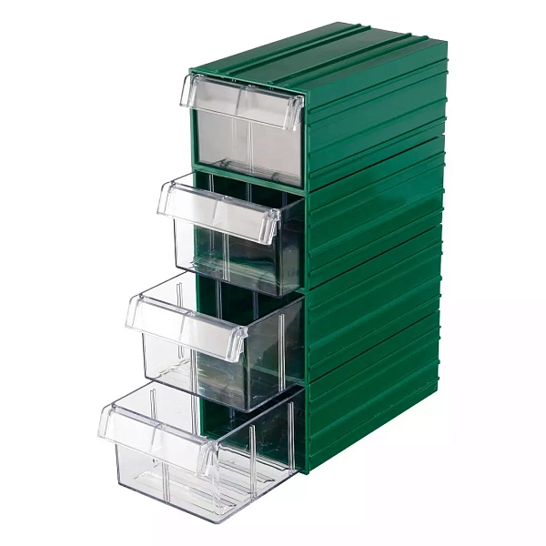 Фото ящик стелла-техник с-2-зеленый-прозрачный на сайте www.kiit.ru в интернет-каталоге КИИТ ☎ +7(800) 707-07-45 Изображение №9