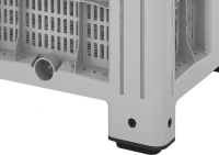 Фото контейнер sdbox 1208 p 1200х800х800 мм перфорированный серый на ножках на сайте www.kiit.ru в интернет-каталоге КИИТ ☎ +7(800) 707-07-45 Изображение №2