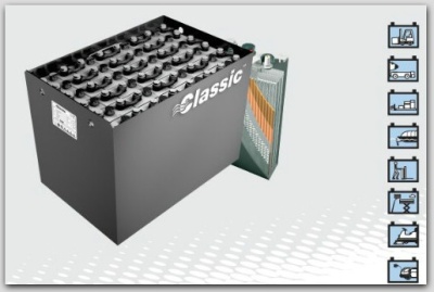 Тяговые аккумуляторные батареи EPzS для погрузчиков. Изображение №1