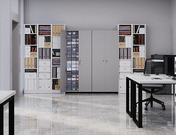 Фото шкаф с дверьми стелла-техник с-2-90д на 90 коробов, лдсп с-2-90д на сайте www.kiit.ru в интернет-каталоге КИИТ ☎ +7(800) 707-07-45 Изображение №3