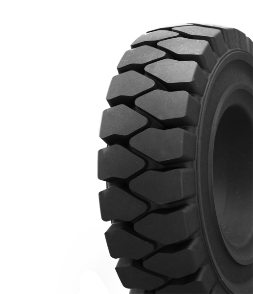 Фото шина цельнолитая 6.50-10 rodaco r1 с бортом на сайте www.kiit.ru в интернет-каталоге КИИТ ☎ +7(800) 707-07-45