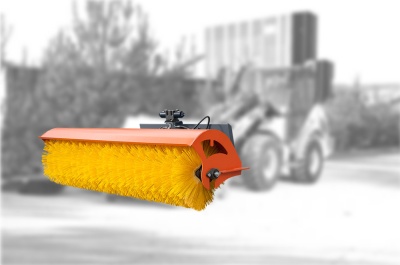 Дорожная щетка для фронтального погрузчика. Изображение №1