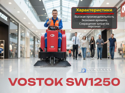 Подметальная машина VOSTOK SW1250. Изображение №12