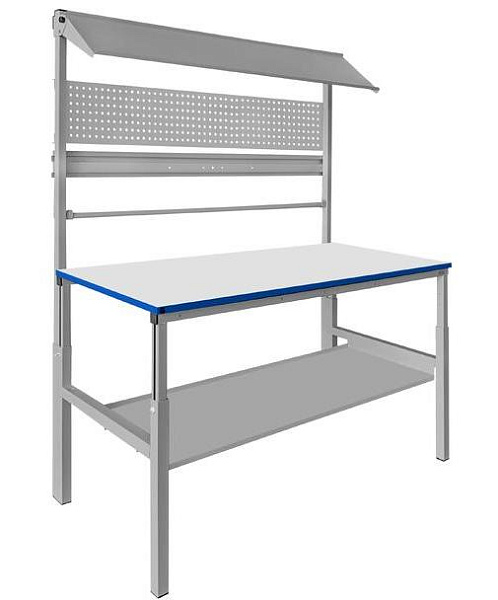 Широкий упаковочный стол GRESSON КСУ-1500х900 с увеличенной глубиной 900 мм в сборе