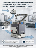 Роботизированное решение DMR 300 Rider | Перевозка комплектующих и оснастки, гибкая интралогистика